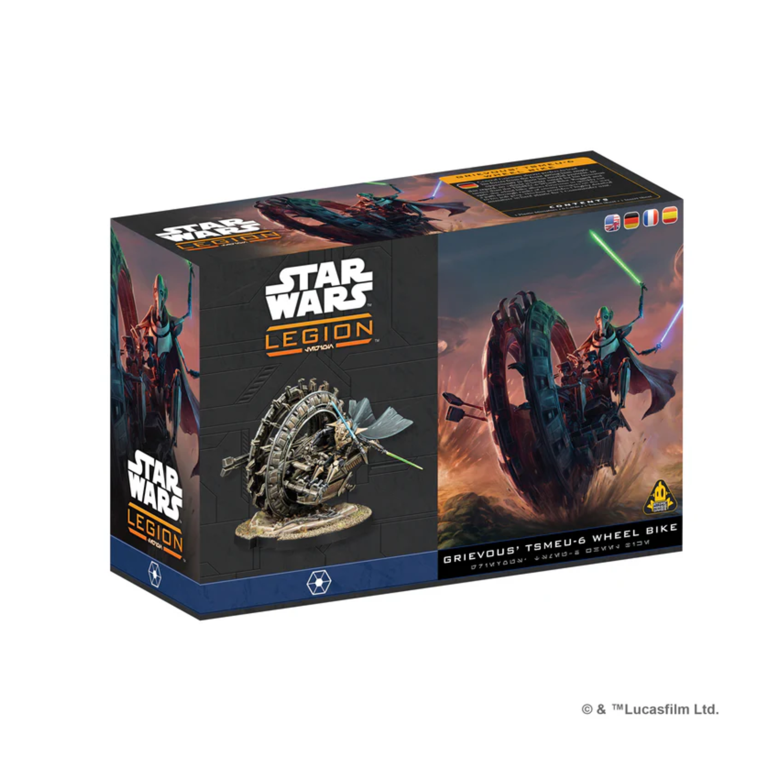 Star Wars Legion General Grievous' TSMEU-6 Wheel Bike - A Muse N Games